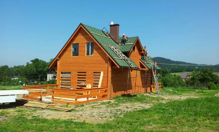 dom drewniany Wielgoszówka